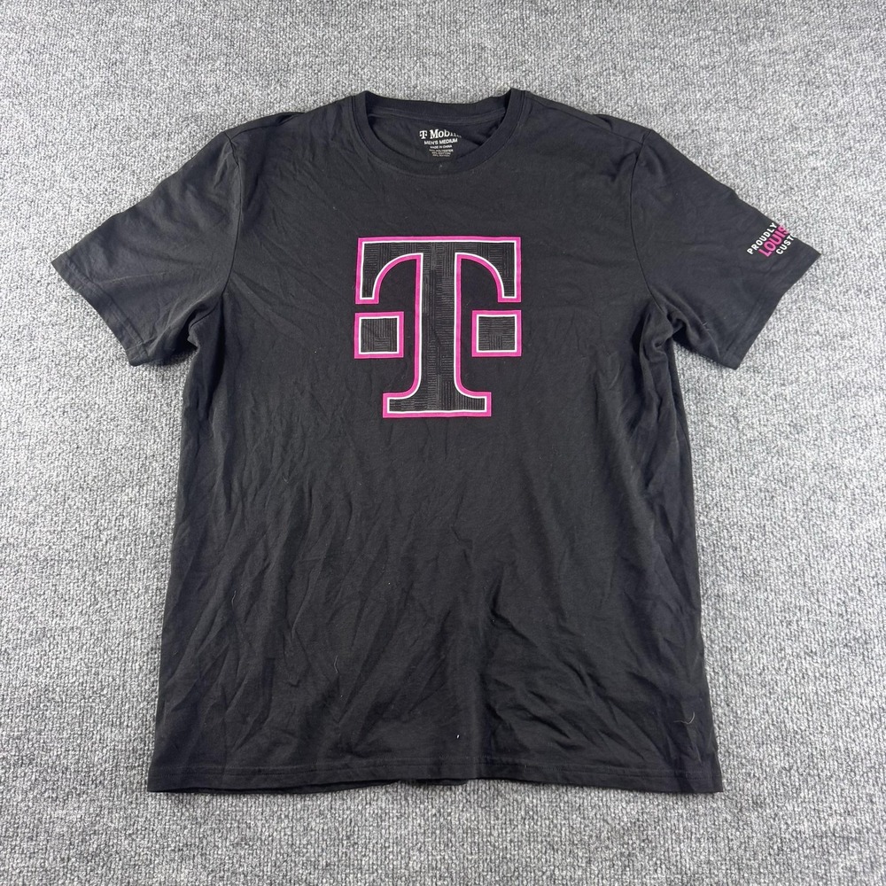 T Mobile Shirt Mens M Black Short Sleeve Team Of Experts Tee Louisiana Employee